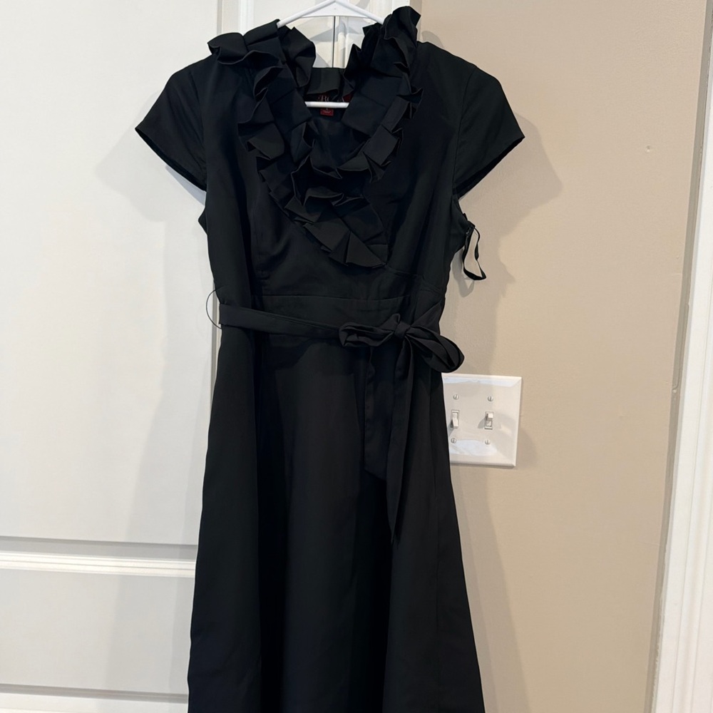 Merona Black Ruffled Kids Dress